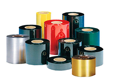 Ruban transfert thermique noirs et couleurs