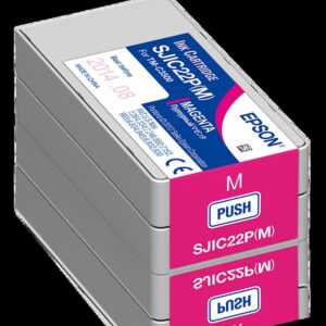 Cartouche d’encre Epson SJIC22P(M) magenta pour ColorWorks C3500