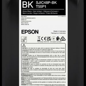 Cartouche d’encre Epson SJIC48P-BK noir pour ColorWorks CW-C8000e