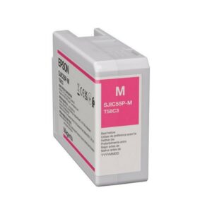 Cartouche d’encre Epson SJIC55(M) magenta pour ColorWorks CW-D6000 / CW-D6500