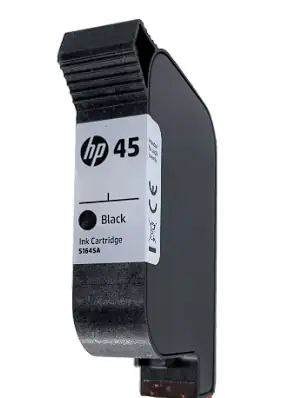 Cartouche d’encre HP45 noire 42 ml pour codeur TIJ