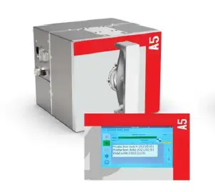 Codeur à transfert thermique TTO A5 avec écran de commande