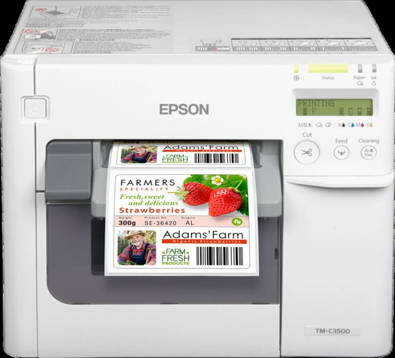 Imprimante d’étiquettes couleur Epson ColorWorks C3500