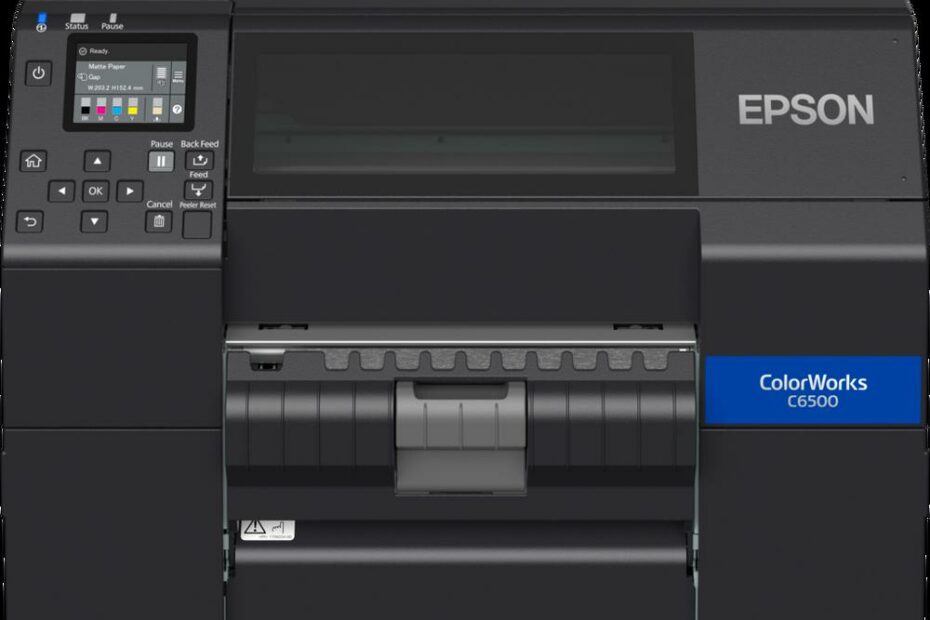 Imprimante d'étiquettes couleur grand format Epson ColorWorks CW-C6500