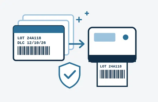 Modèles d’étiquettes intelligents et impression conforme avec BarTender